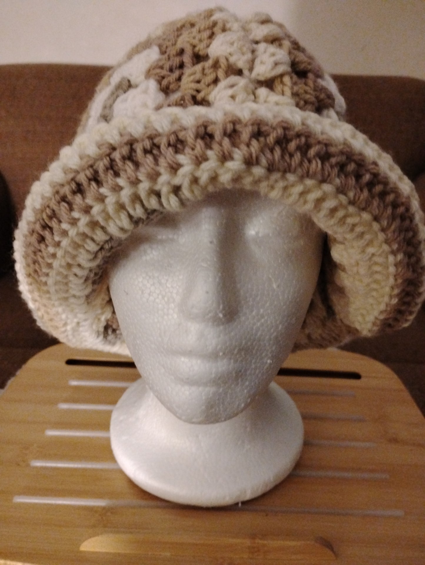 Rooted & Ready Beanie – Handmade Granny Square Hat