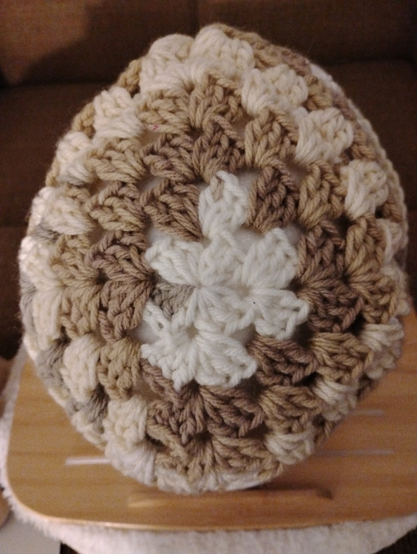 Rooted & Ready Beanie – Handmade Granny Square Hat